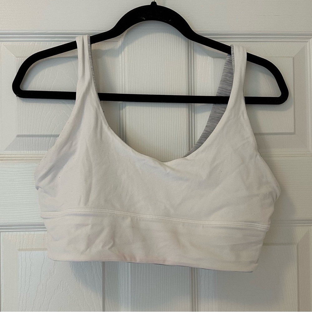 lululemon athletica White Sports Bra
